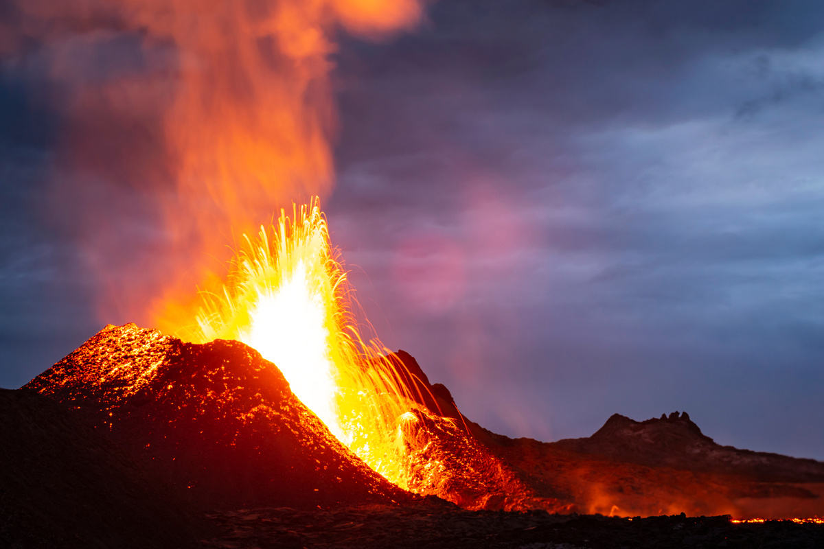 Iceland Volcano Volcanic Eruption