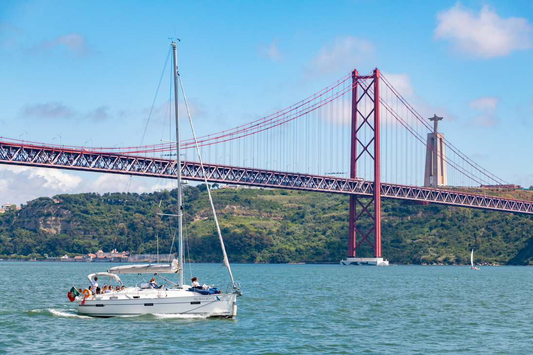 Tagus Tejo River Sailboat