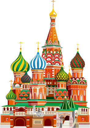 Russian Architecture Illustration